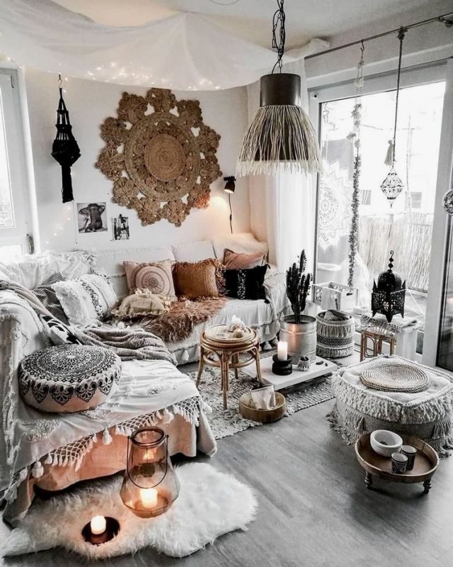 19 Super Cozy Boho Living Room Ideas You'll LOVE – Her Blissful Life